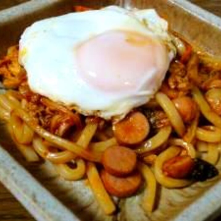 卵がとろーり キムチ焼きうどん レシピ 作り方 By もがみか 楽天レシピ 卵がとろーり キムチ焼きうどん レシピ 作り方 By もがみか 楽天レシピ